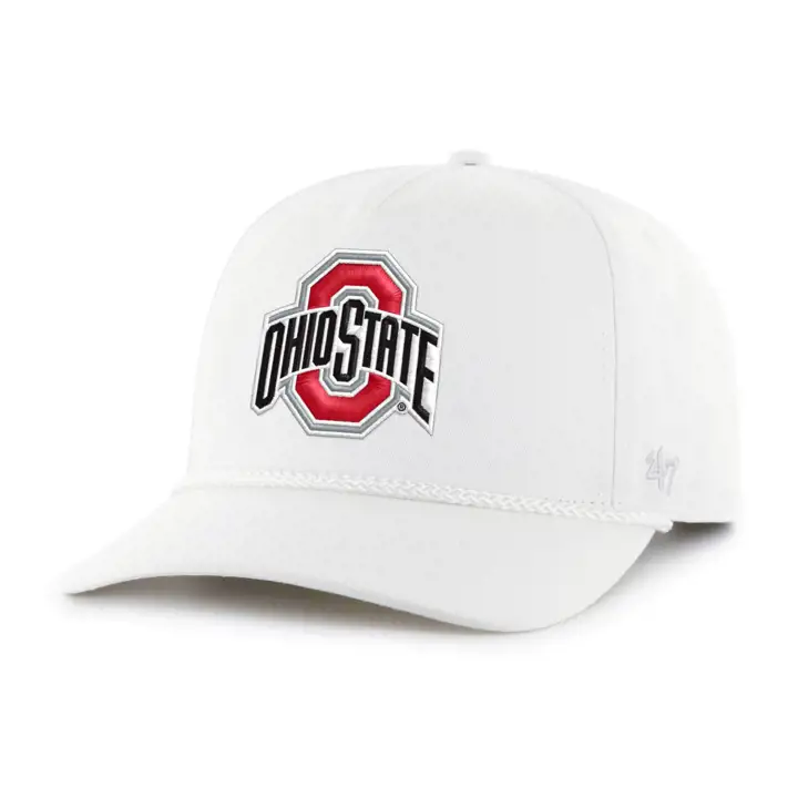 Ohio State Buckeyes NCAA ROPE 47 Hitch BLANC