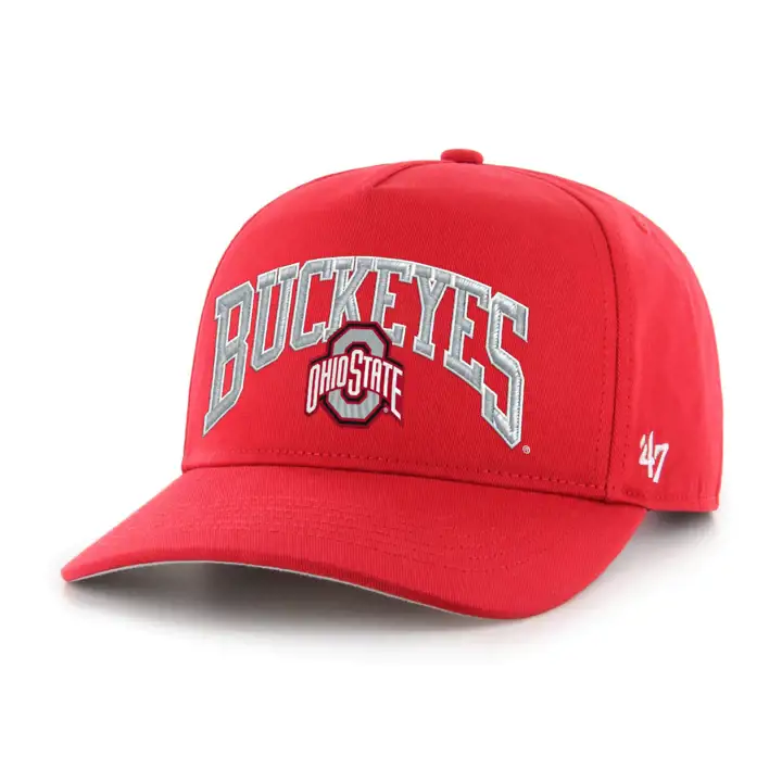 Casquette réglable Ohio State Buckeyes NCAA Wal Tall 47 Hitch ROUGE