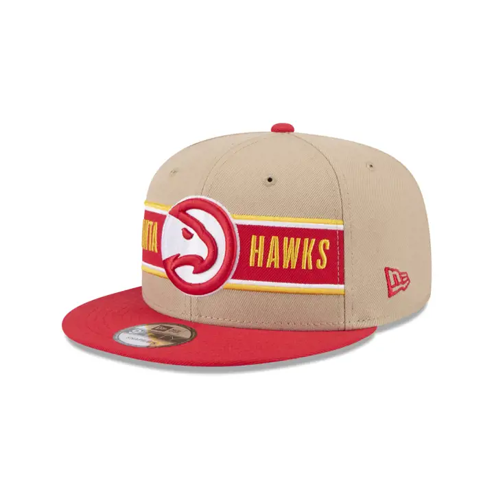 Atlanta Hawks NBA Draft 2024 9FIFTY TAN/RED/GRY