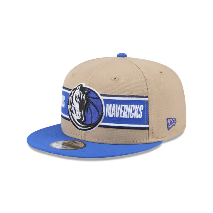 Dallas Mavericks NBA Draft 2024 9FIFTY TAN/BLUE/GRY