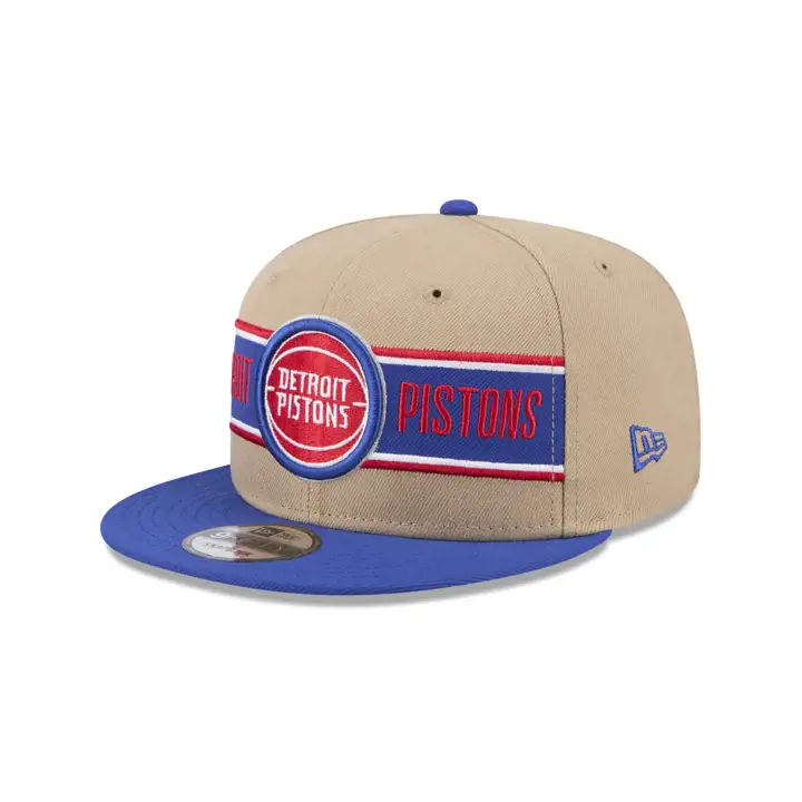 Detroit Pistons NBA Draft 2024 9FIFTY TAN/BLUE/GRY