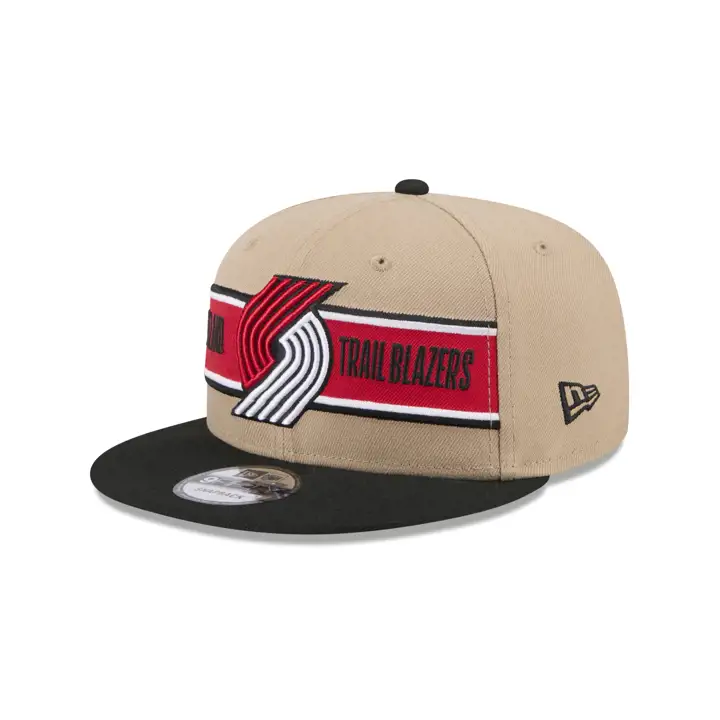 Portland Trail Blazers NBA Draft 2024 9FIFTY TAN/BLK/GRY