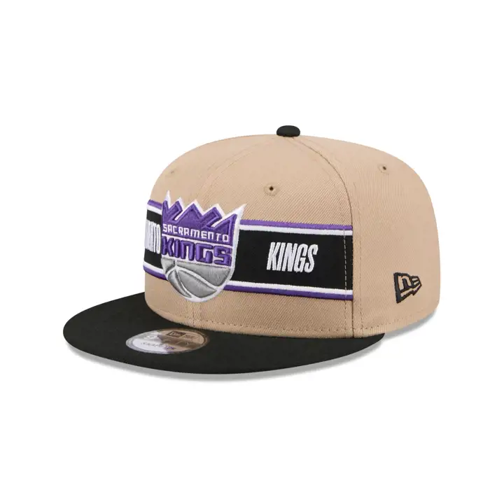 Sacramento Kings NBA Draft 2024 9FIFTY TAN/BLK/GRY
