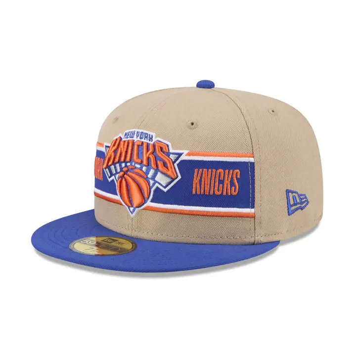 New York Knicks NBA Draft 2024 59FIFTY BEIGE/BLEU/GRIS