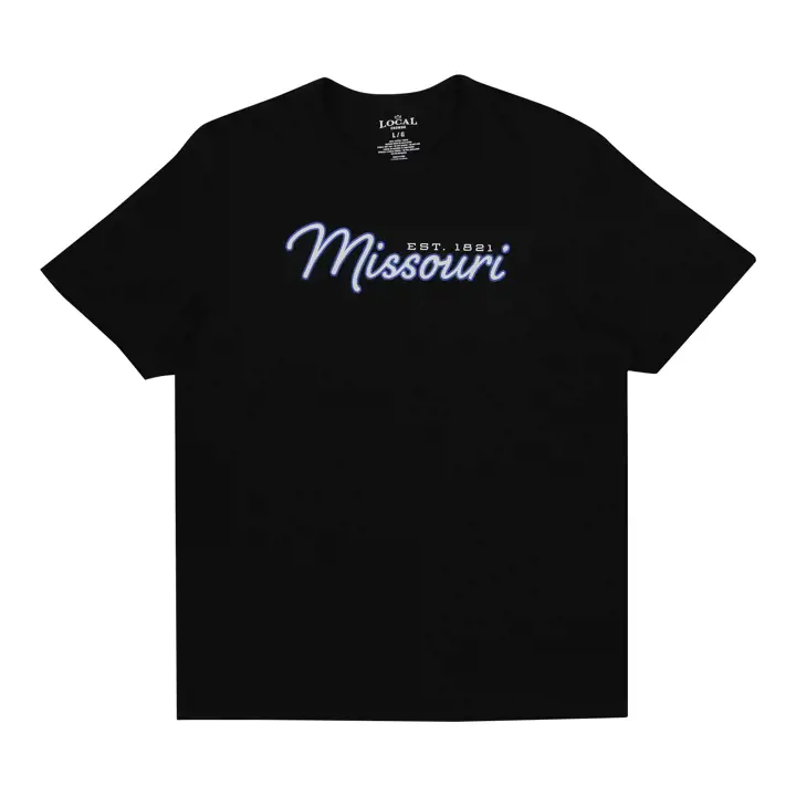 MISSOURI Script d'État Est. Noir