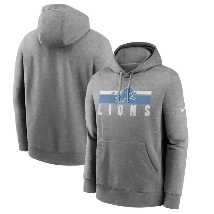 Detroit Lions NFL Hood Stripes 23 GRY