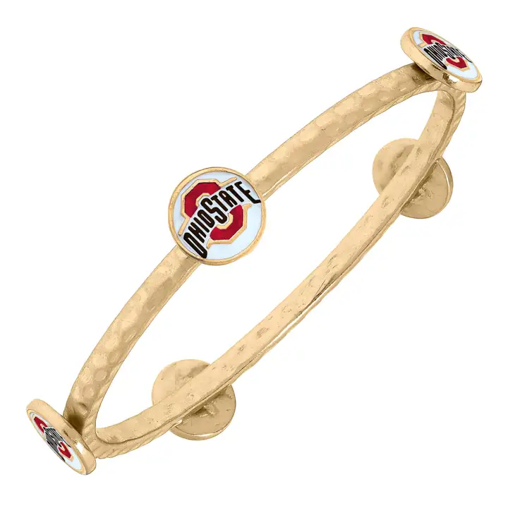 Jonc Émail Claudia Buckeyes de l'Ohio GL