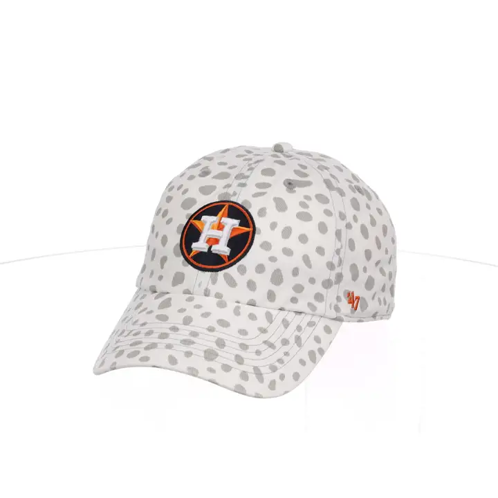 Casquette femme MLB Houston Astros Cheetah Clean Up WHT