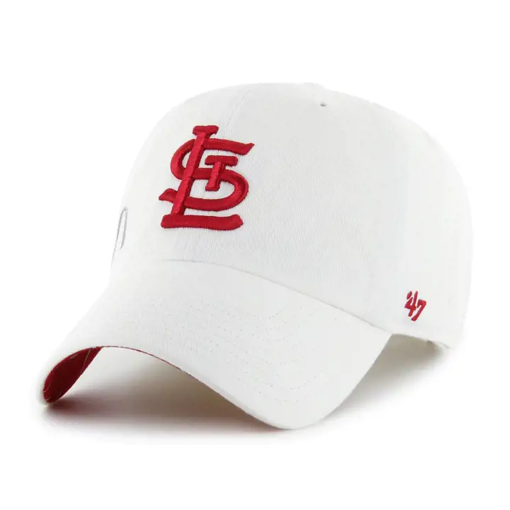 St. Louis Cardinals MLB FEMMES CONFETTI ICON '47 CLEAN UP BLANC