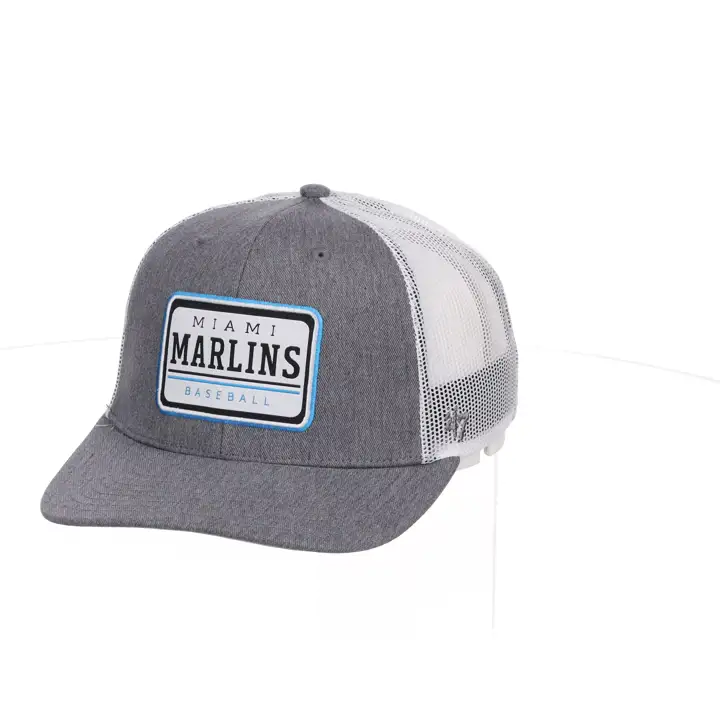 Casquette Miami Marlins MLB ELLINGTON '47 TRUCKER Charcoal/WHT