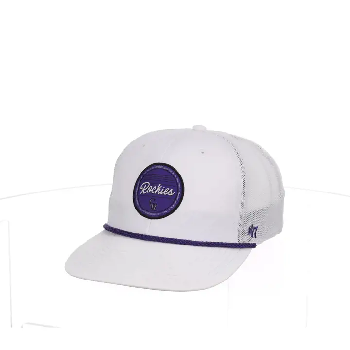 Colorado Rockies MLB BRRR FAIRWAY Casquette filet '47 WHT/WHT
