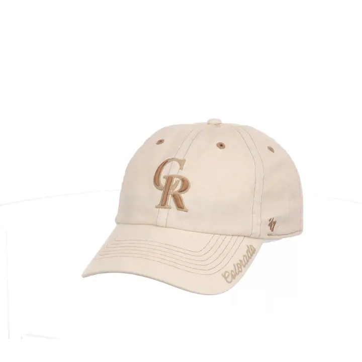 Colorado Rockies MLB HAZE MIATA Femme Casquette Réglable '47 CLEAN UP TAN