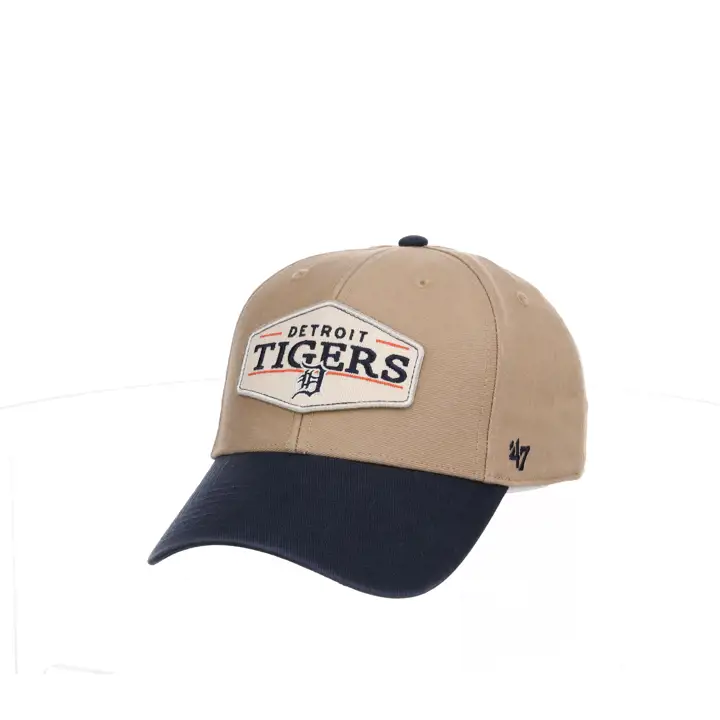 Casquette MVP ANDOVER '47 MLB des Detroit Tigers, Kaki/Bleu marine