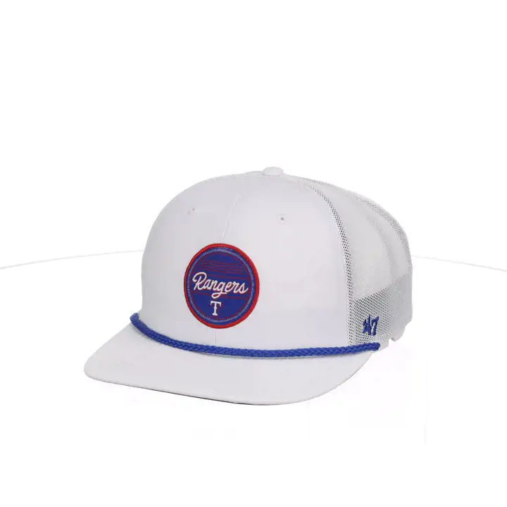 Casquette trucker Texas Rangers MLB BRRR FAIRWAY '47 BLANC/BLANC