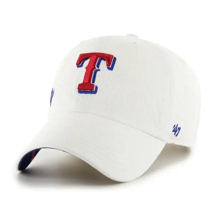 Texas Rangers MLB FEMMES CONFETTI ICON '47 CLEAN UP BLC