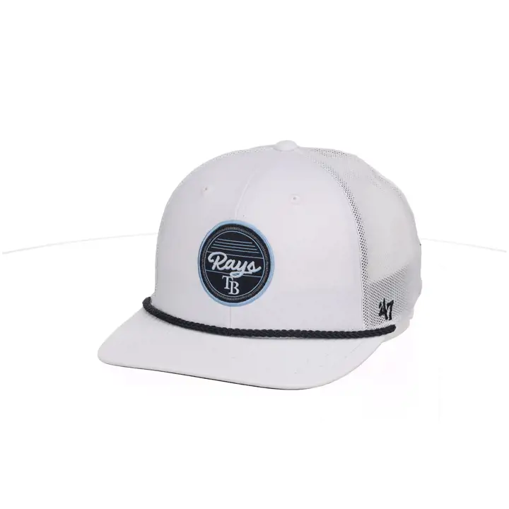Tampa Bay Rays MLB BRRR FAIRWAY '47 TRUCKER BLANC/BLANC