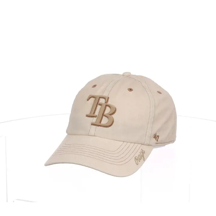 Tampa Bay Rays MLB HAZE MIATA Femme Casquette '47 CLEAN UP Beige