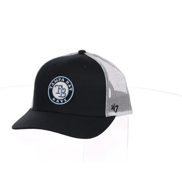 Casquette trucker pour enfant Tampa Bay Rays MLB YTH POP UP '47 bleu marine/blanc