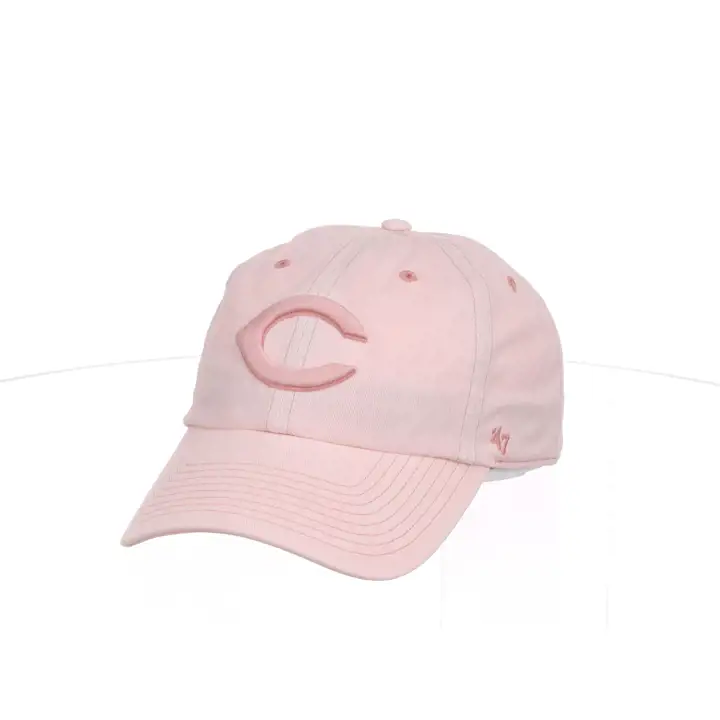 Cincinnati Reds MLB FEMMES HAZE LOGO '47 CLEAN UP PNK