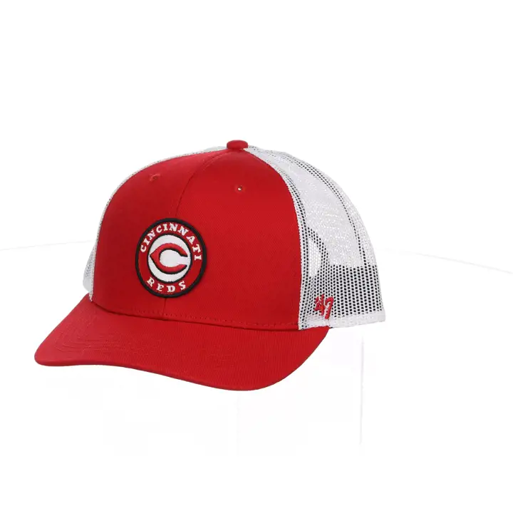 Cincinnati Reds MLB YTH POP UP Casquette camionneur '47 Rouge/BLC