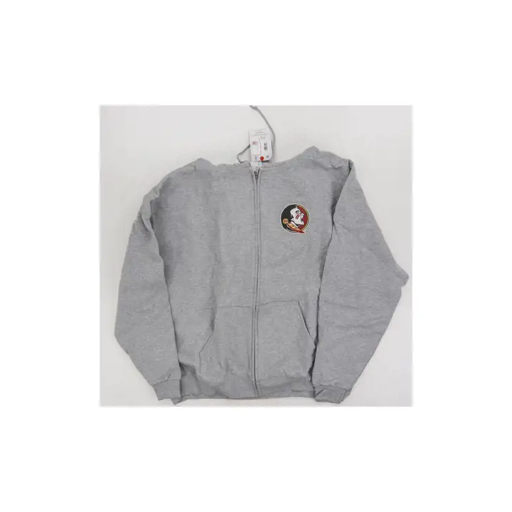 Sweatshirt à Capuche Zippé Entier Homme NCAA Florida State Seminoles Gris