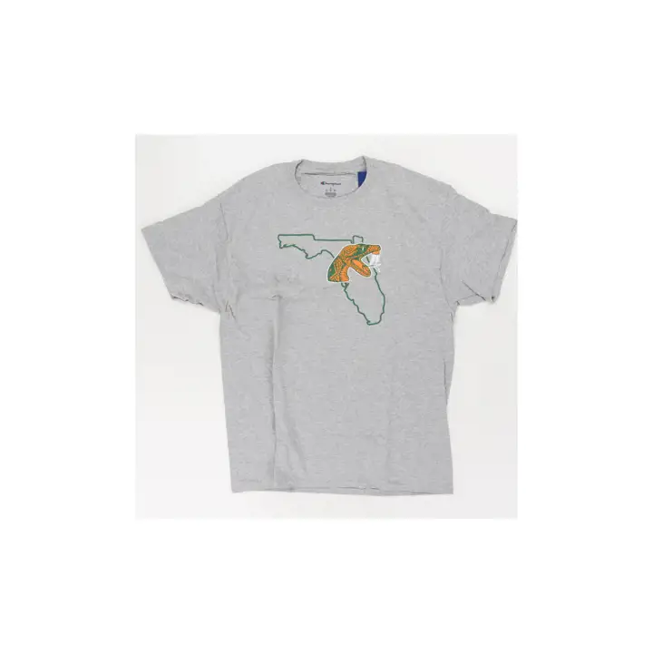 T-shirt Florida A&M Rattlers 2F NCAA State Pride GRY