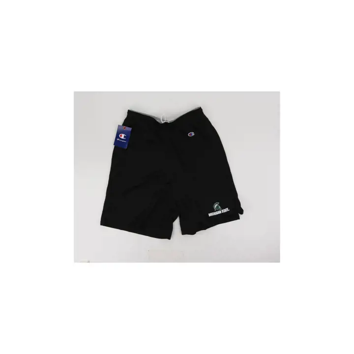 Short en maille NCAA Michigan State Spartans NOIR