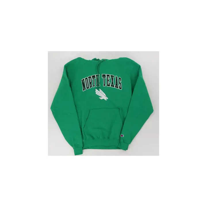 Sweat à capuche Powerblend NCAA Arch & Logo North Texas Mean Green GR