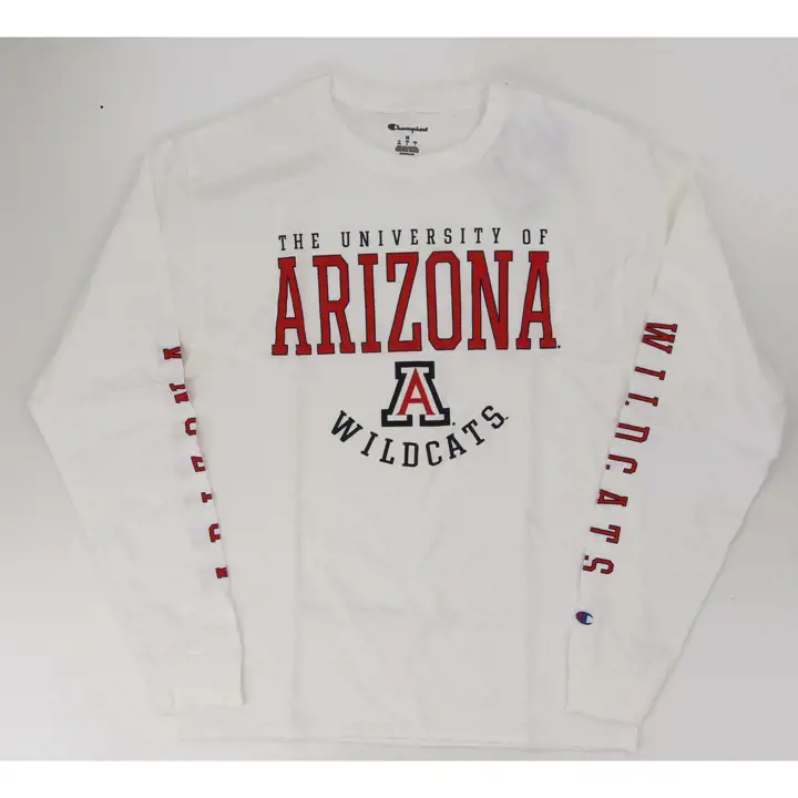 T-shirt manches longues Arizona Wildcats NCAA Multi Hit WHT