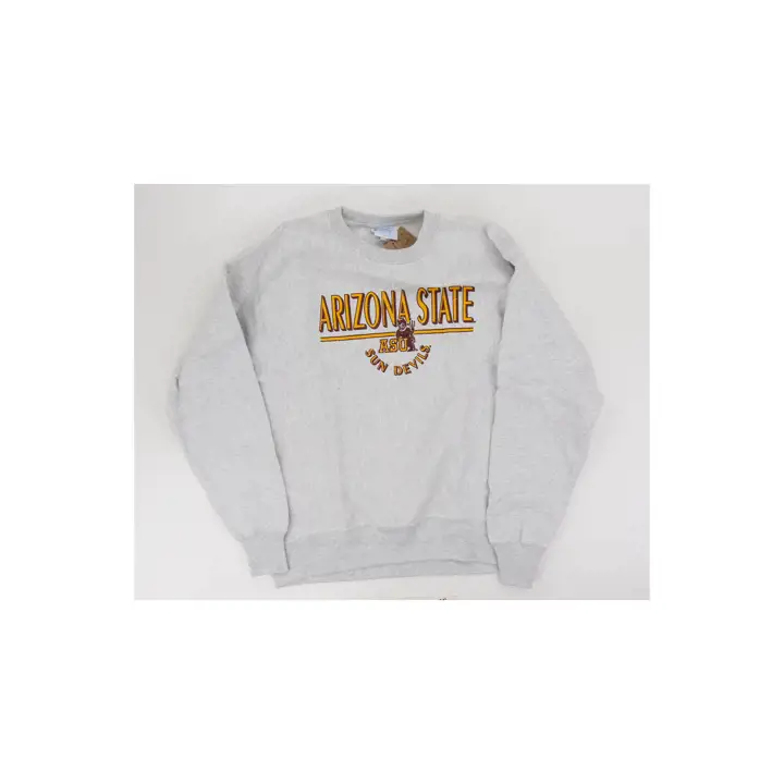 Sweat à capuche Reverse Weave NCAA Sun Devils d'Arizona State SILV
