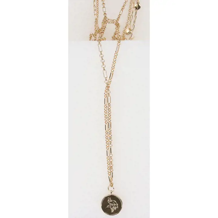 Collier avec logo des Minnesota Vikings GL