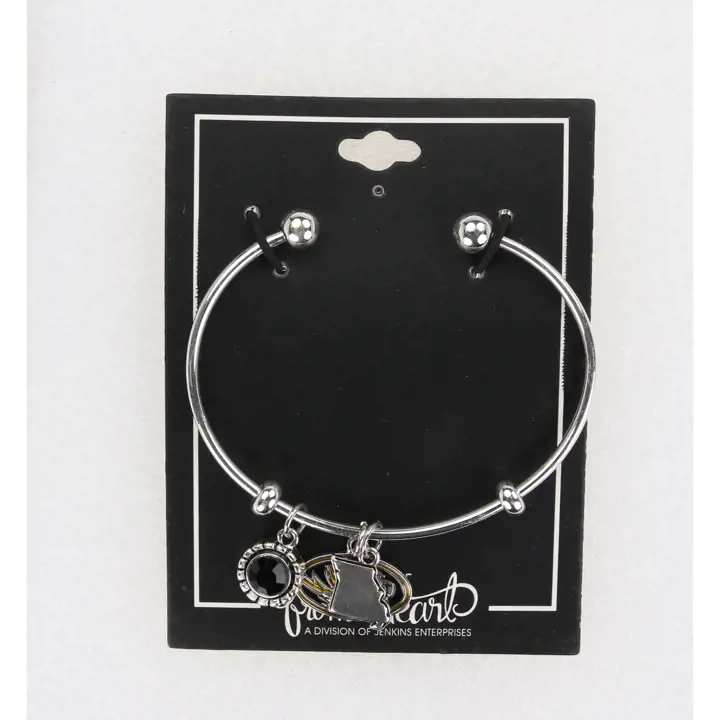 Missouri Tigers Home Sweet School Bracelet ast