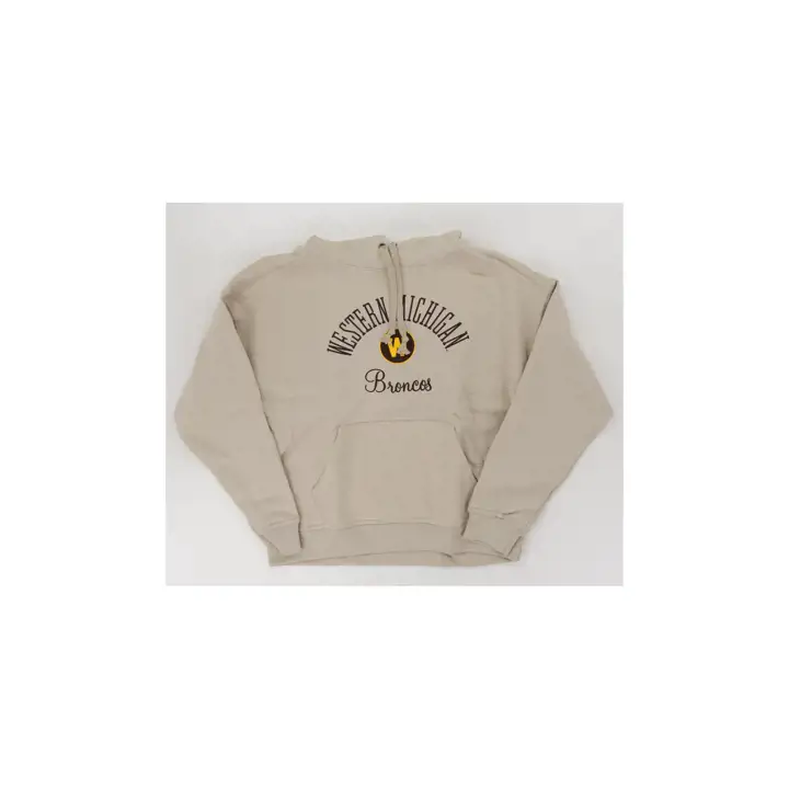 Sweat à capuche Powerblend NCAA pour femme Western Michigan Broncos GL