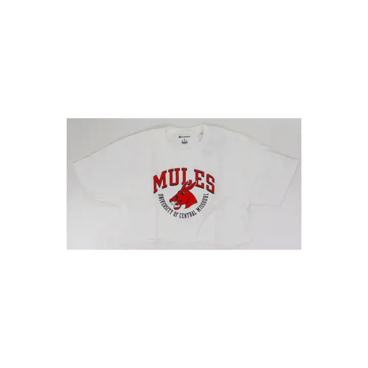 T-shirt court femme NCAA Mules de l'université du Missouri central