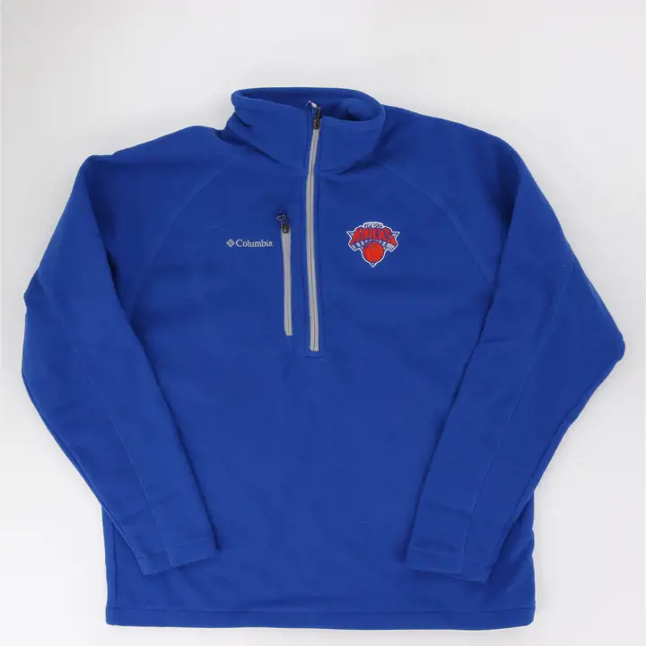 New York Knicks NBA Fast Trek III 1/4 Zip Bleu