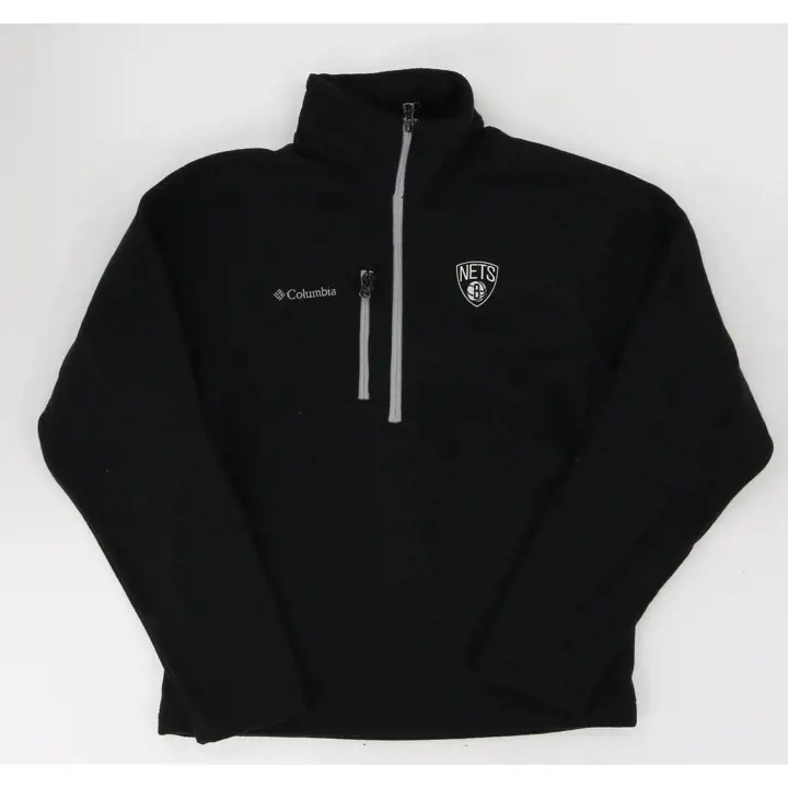 Brooklyn Nets NBA Fast Trek III 1/4 Zip noir