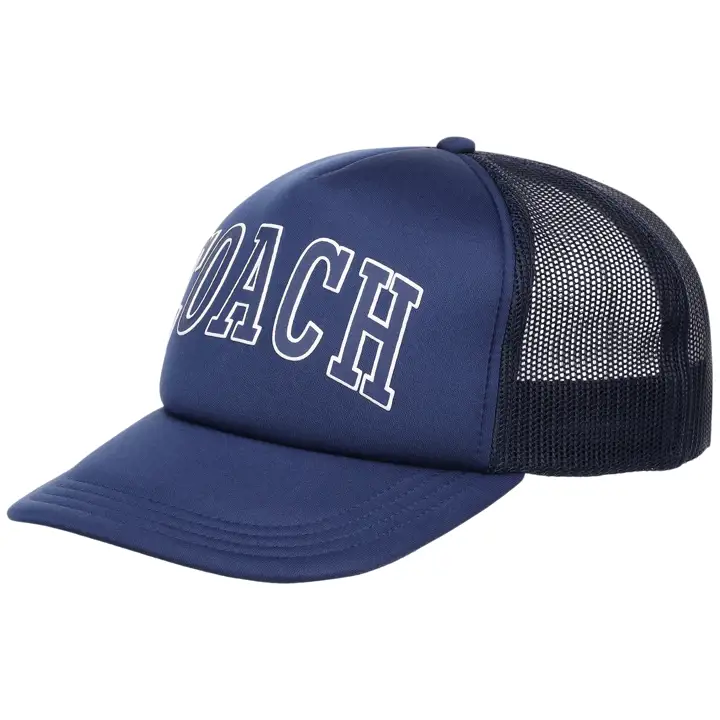 Casquette trucker en mousse Ordinary Crowns Pop Culture bleu marine/blanc