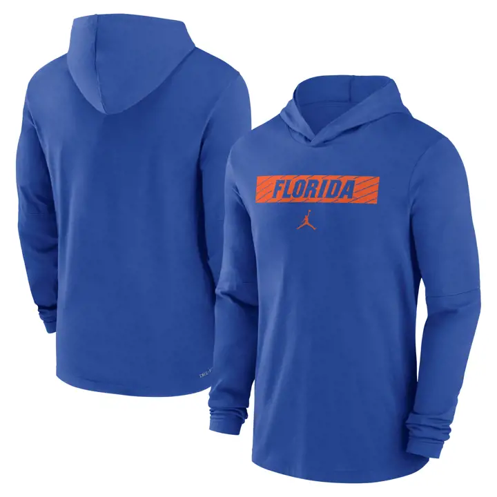 T-SHIRT À CAPUCHE MANCHES LONGUES FLORIDA GATORS NCAA DRIFIT TEAM ISSUE 24 R