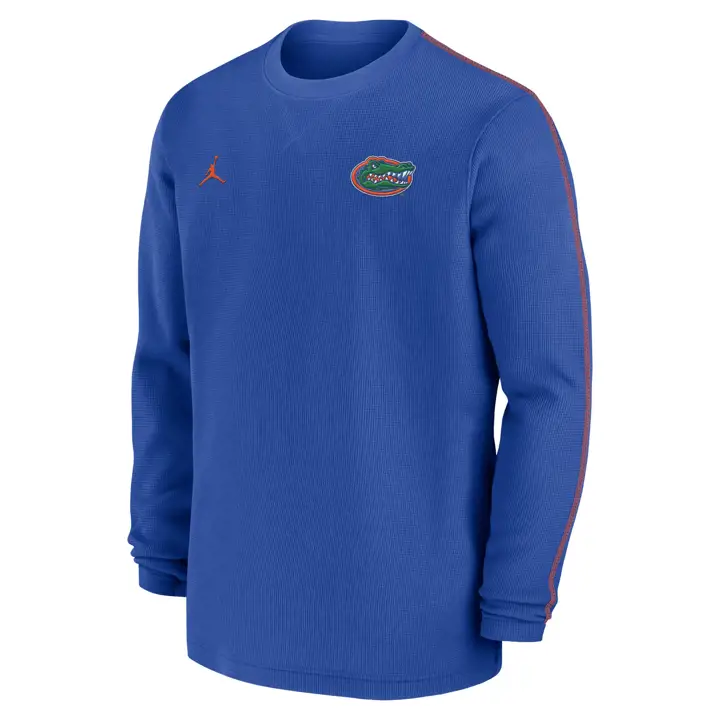 T-SHIRT MANCHES LONGUES FLORIDA GATORS NCAA COACHES CREW 24 RBL/ORG