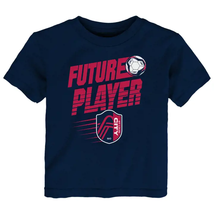 T-shirt marine St. Louis City SC MLS Future Player pour tout-petit