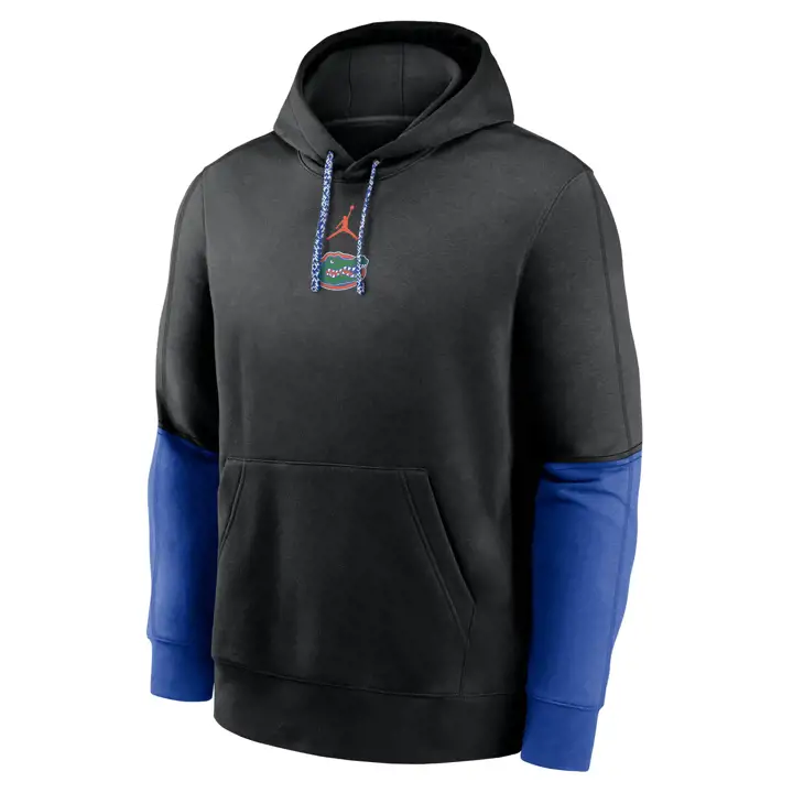 FLORIDA GATORS NCAA CLUB POLAIRE À CAPUCHE ÉDITION ÉQUIPE 24 NOIR/RBL