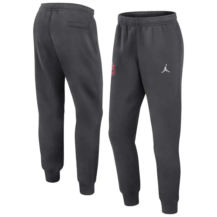OKLAHOMA SOONERS NCAA JOGGING POLAIRE CLUB 24 ANTHR