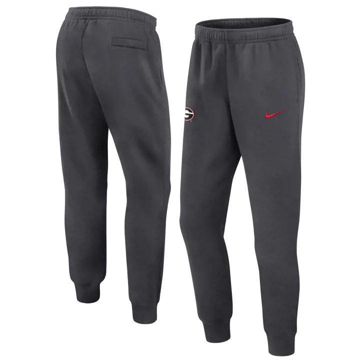 GEORGIA BULLDOGS NCAA PANTALON DE JOGGING EN MOLLETON D'ÉQUIPE CLUB 24 ANTHR
