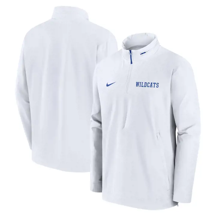 VESTE LÉGÈRE ENTRAÎNEUR NCAA KENTUCKY WILDCATS 24 BLANC/RBL