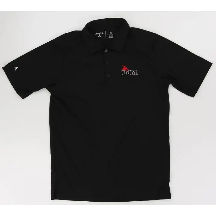POLO REND HOMMAGE AUX MULES DE L'UNIVERSITÉ DU MISSOURI CENTRAL NCAA BLK