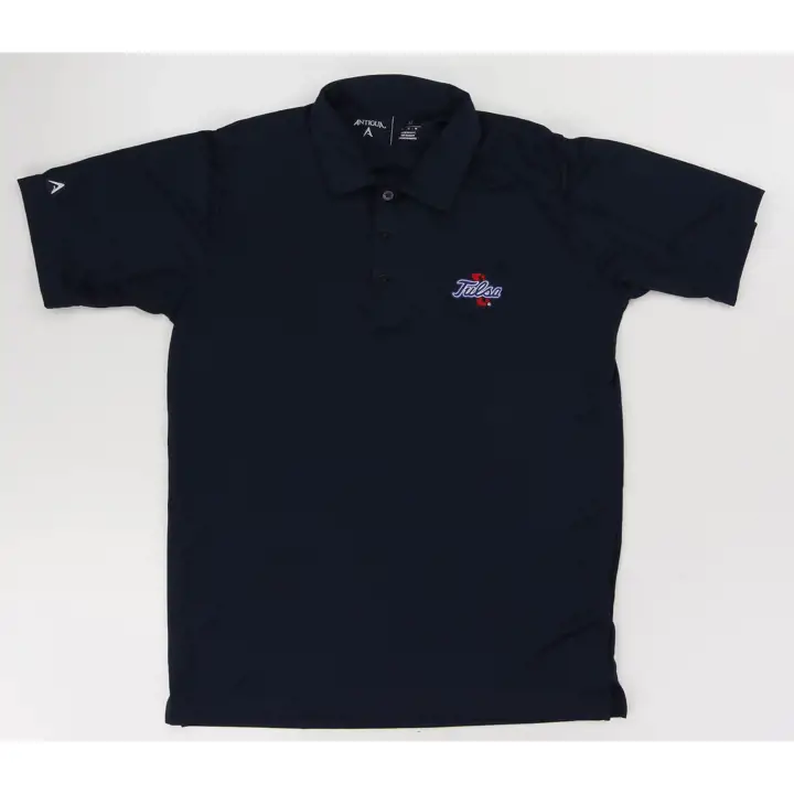 Tulsa Golden Hurricane NCAA Tribute Polo NAVY