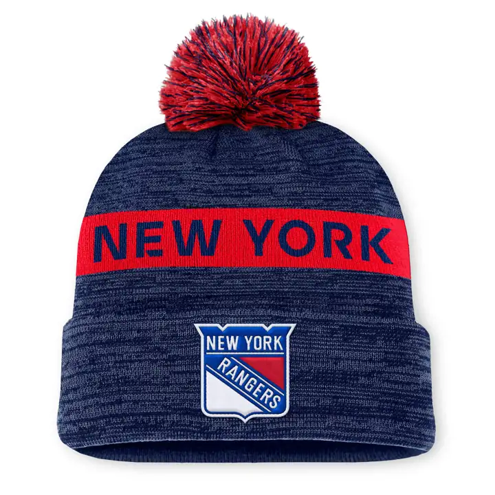 Bonnet à pompon New York Rangers 24 NHL AP MARINE