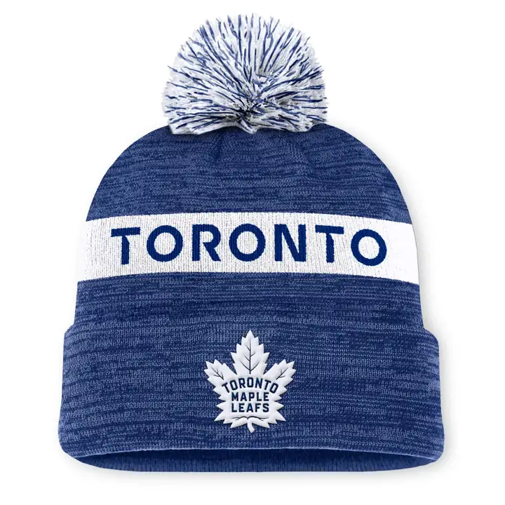 Toronto Maple Leafs 24 NHL AP Bonnet à pompon NAVY