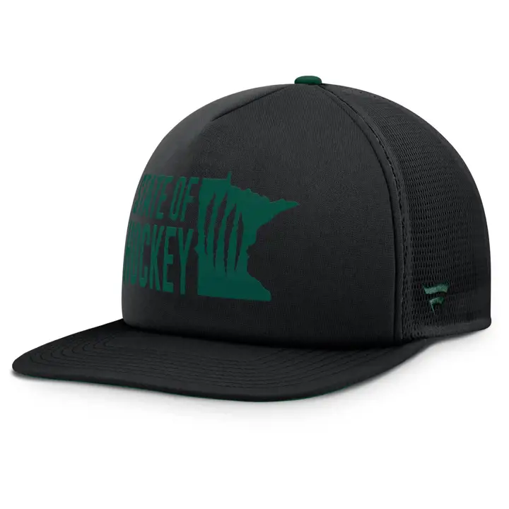 Minnesota Wild 24 NHL AP Casquette plate Hometown Noire