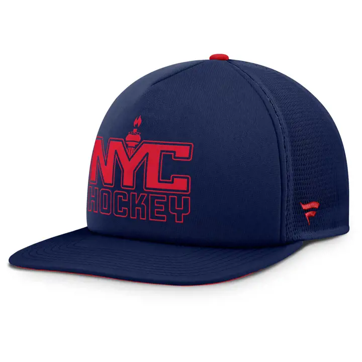 New York Rangers 24 NHL AP Casquette plate Hometown Marine